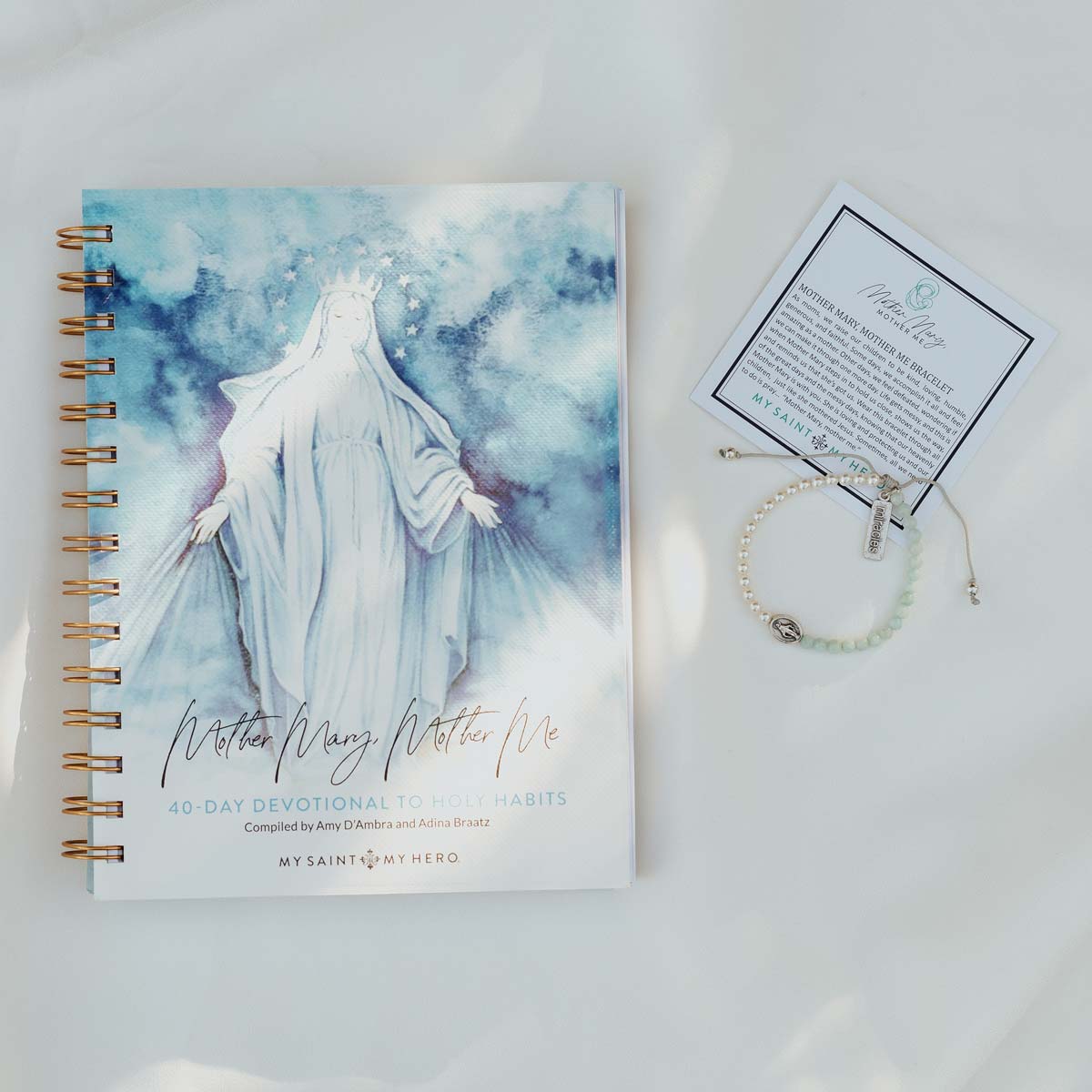 Mother Mary, Mother Me Devotional Journal & Bracelet Bundle