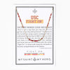 USC Fight On! Morse Code Necklace on Inspirational Card