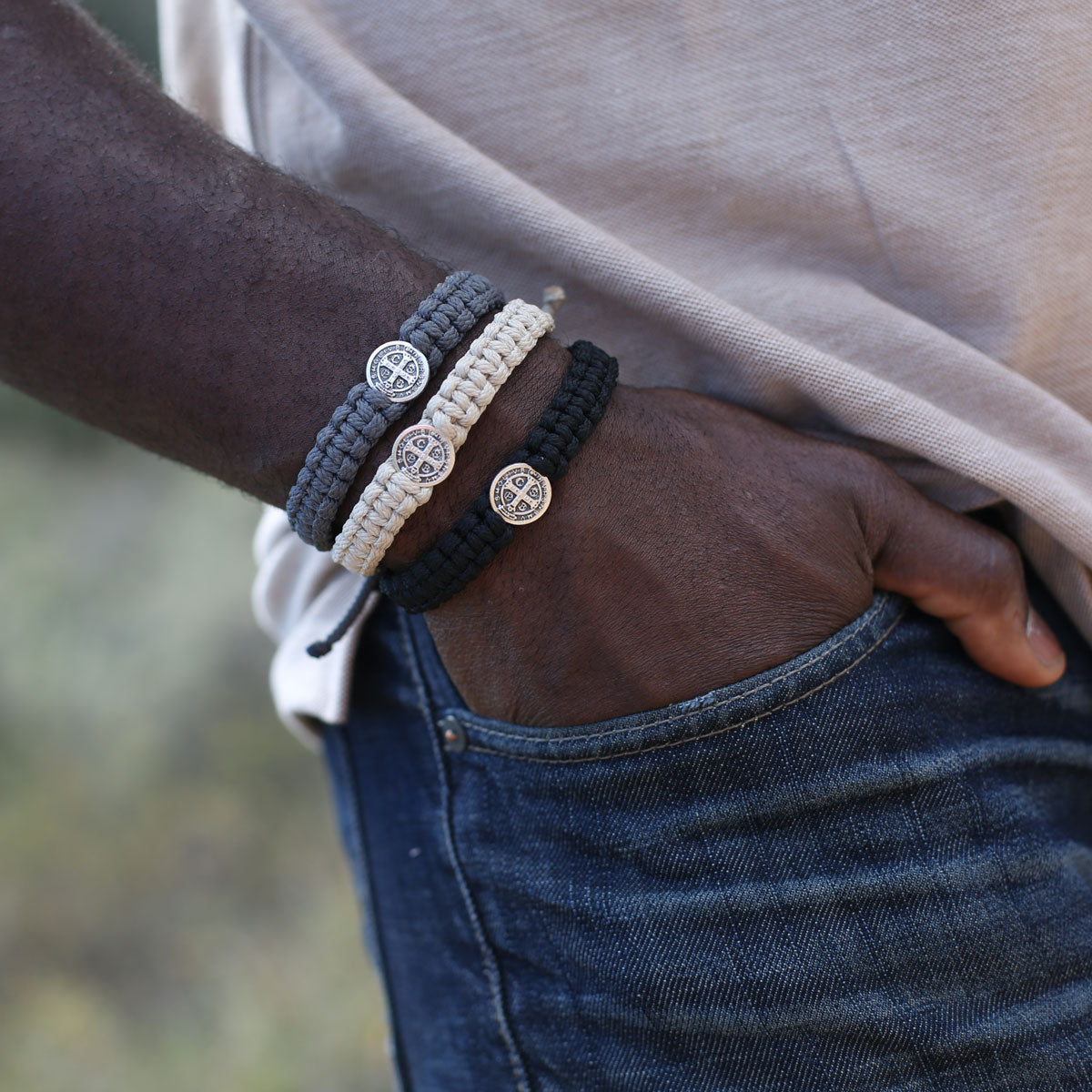 Catholic Gift for Men – One Blessing Benedictine Bracelet | MSMH
