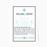 Pillar of Faith Ring - White Diamonds