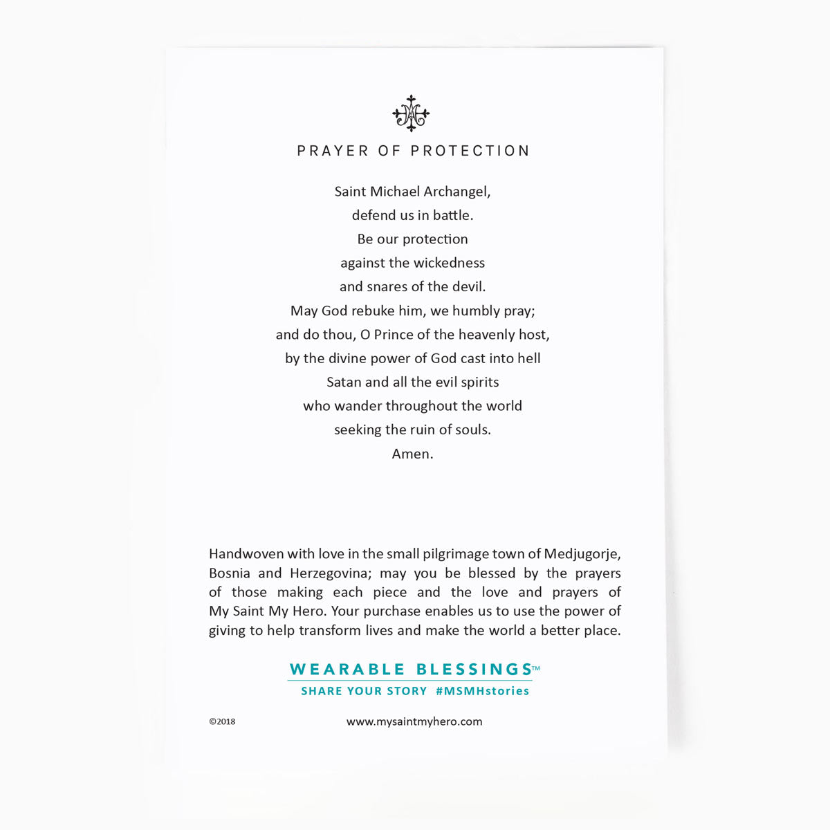 Protection Archangel Michael Bracelet