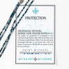 Archangel Michael Morse Code Prayer Rope with it's product card