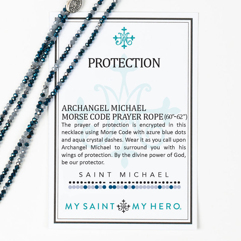 Archangel Michael Morse Code Prayer Rope - Modern Catholic