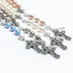 Rosary of Love with Crystal Pearls
