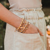 Share the Love - St. Amos Love Bracelet - White/Rose Gold