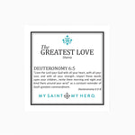 The Greatest Love Shema Deuteronomy 6:5 card