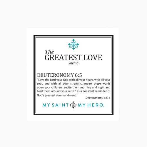 Greatest Love Deuteronomy 6:5 Bangle - Vermeil Rose Gold
