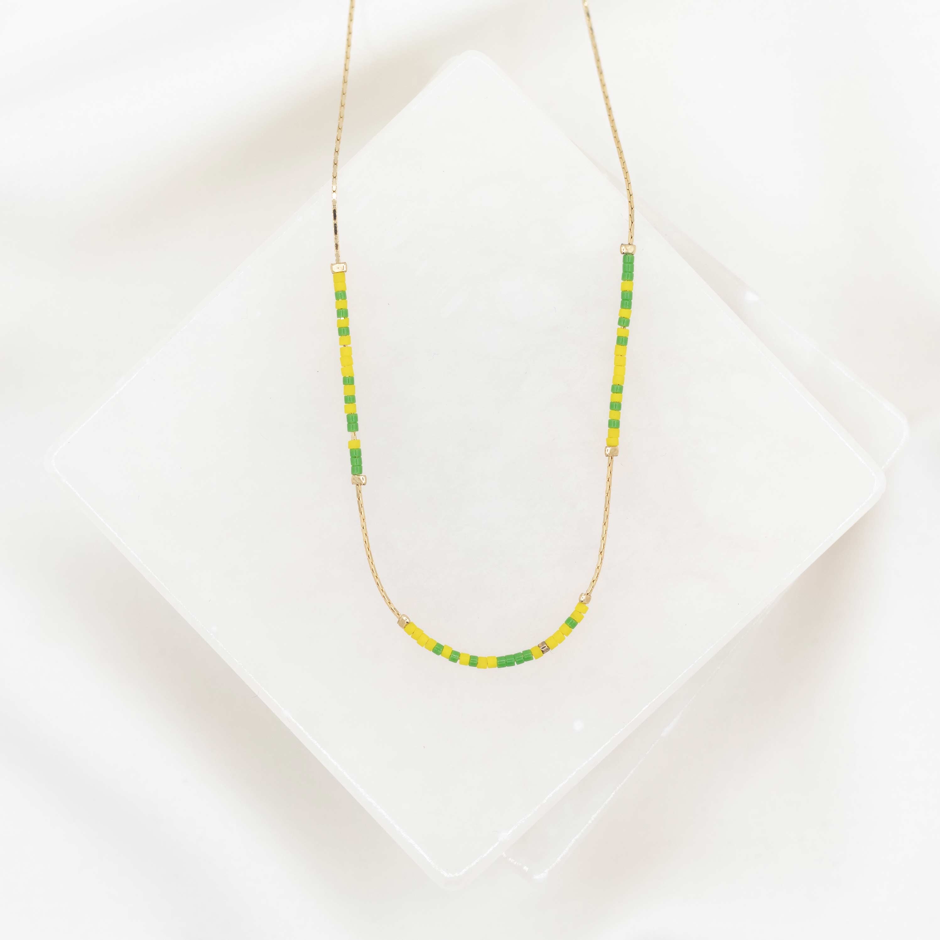 Victory Morse Code Necklace | Team Spirit Colors Necklace – My
