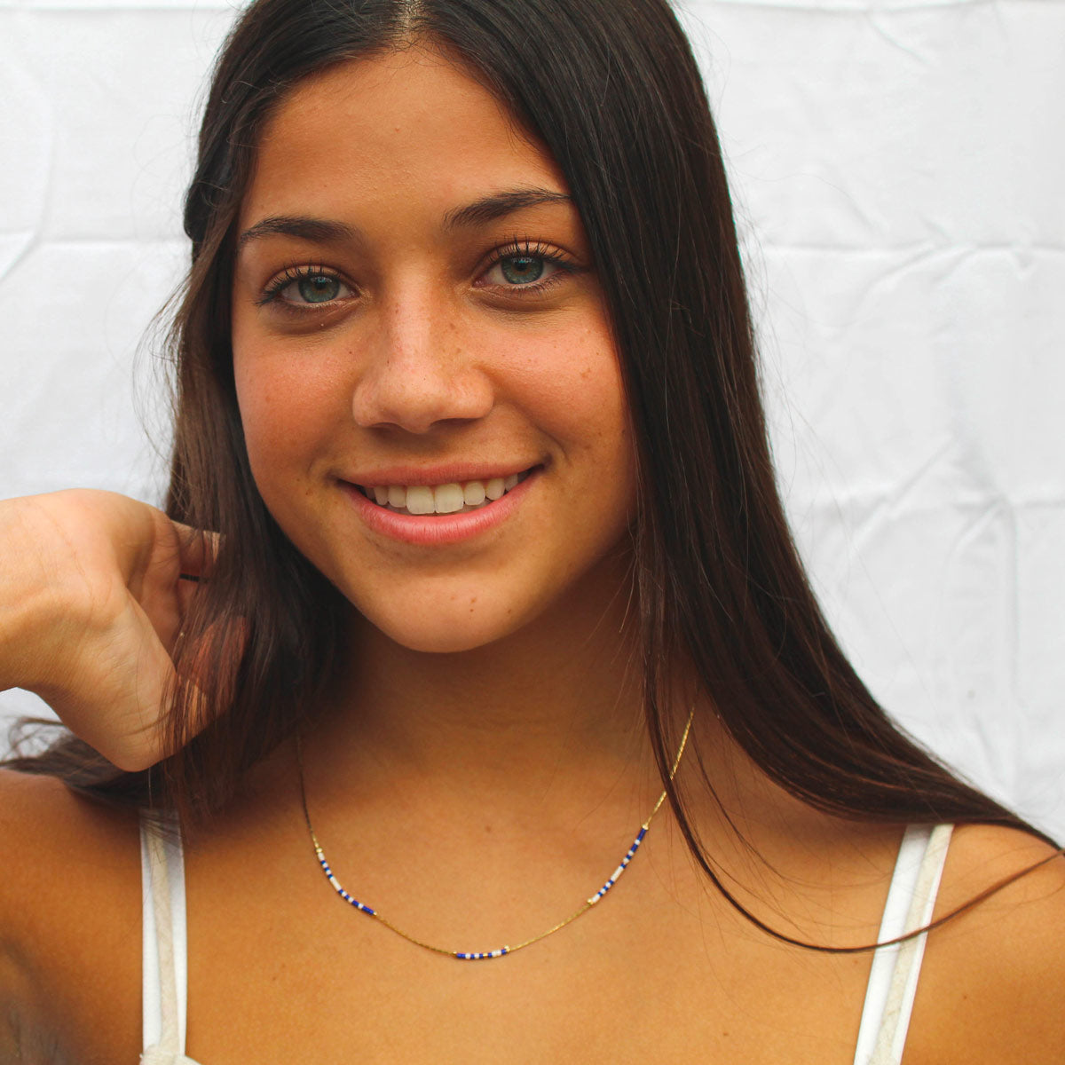 Victory Morse Code Necklace | Team Spirit Colors Necklace – My