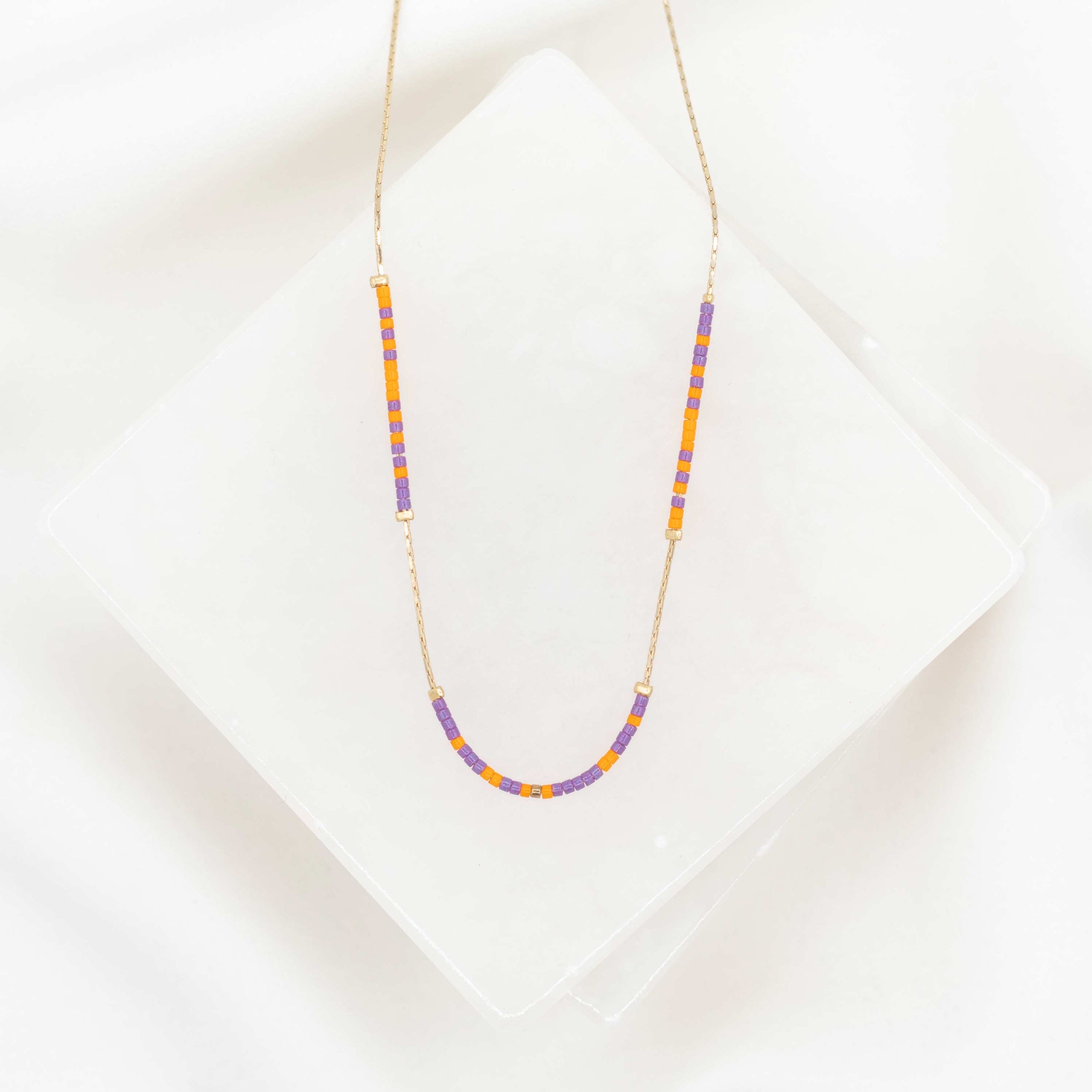 Victory Team Spirit Morse Code Necklaces • In Your Team Colors
