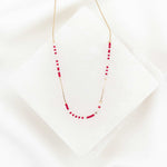 Victory Team Spirit Morse Code Necklaces • In Your Team Colors