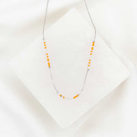 Victory Team Spirit Morse Code Necklaces • In Your Team Colors
