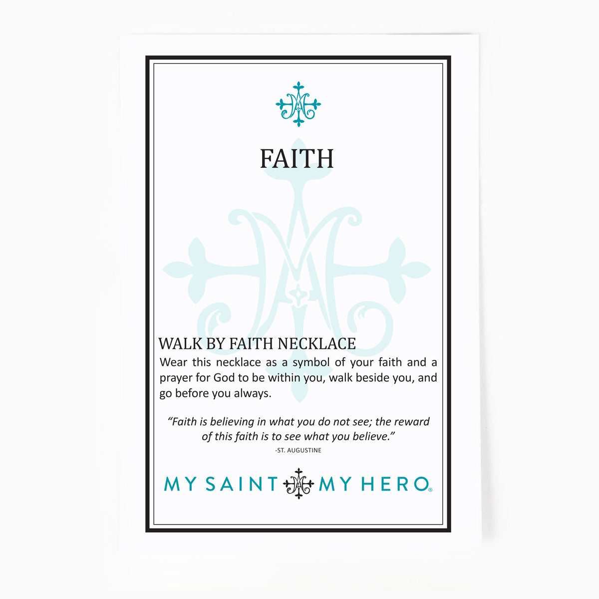 Walk by Faith Necklace